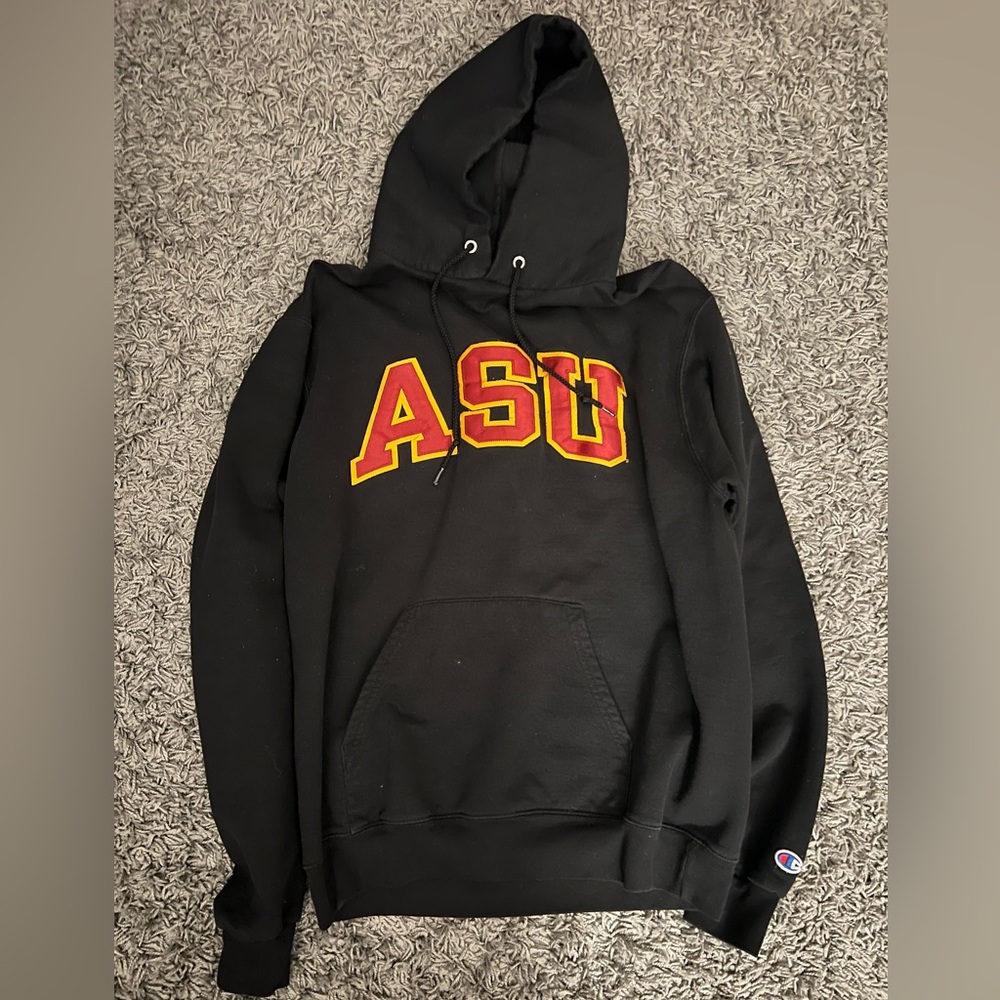 Champion Black Collegiate Sweater